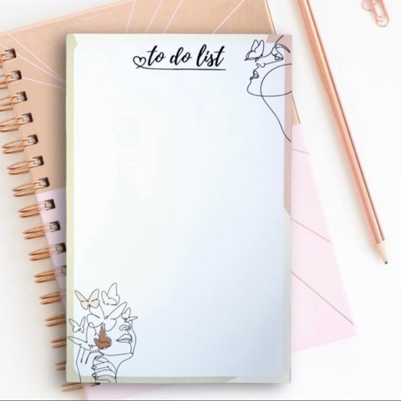 🦋Butterfly To Do List Notepad🦋 - Picture 1 of 3